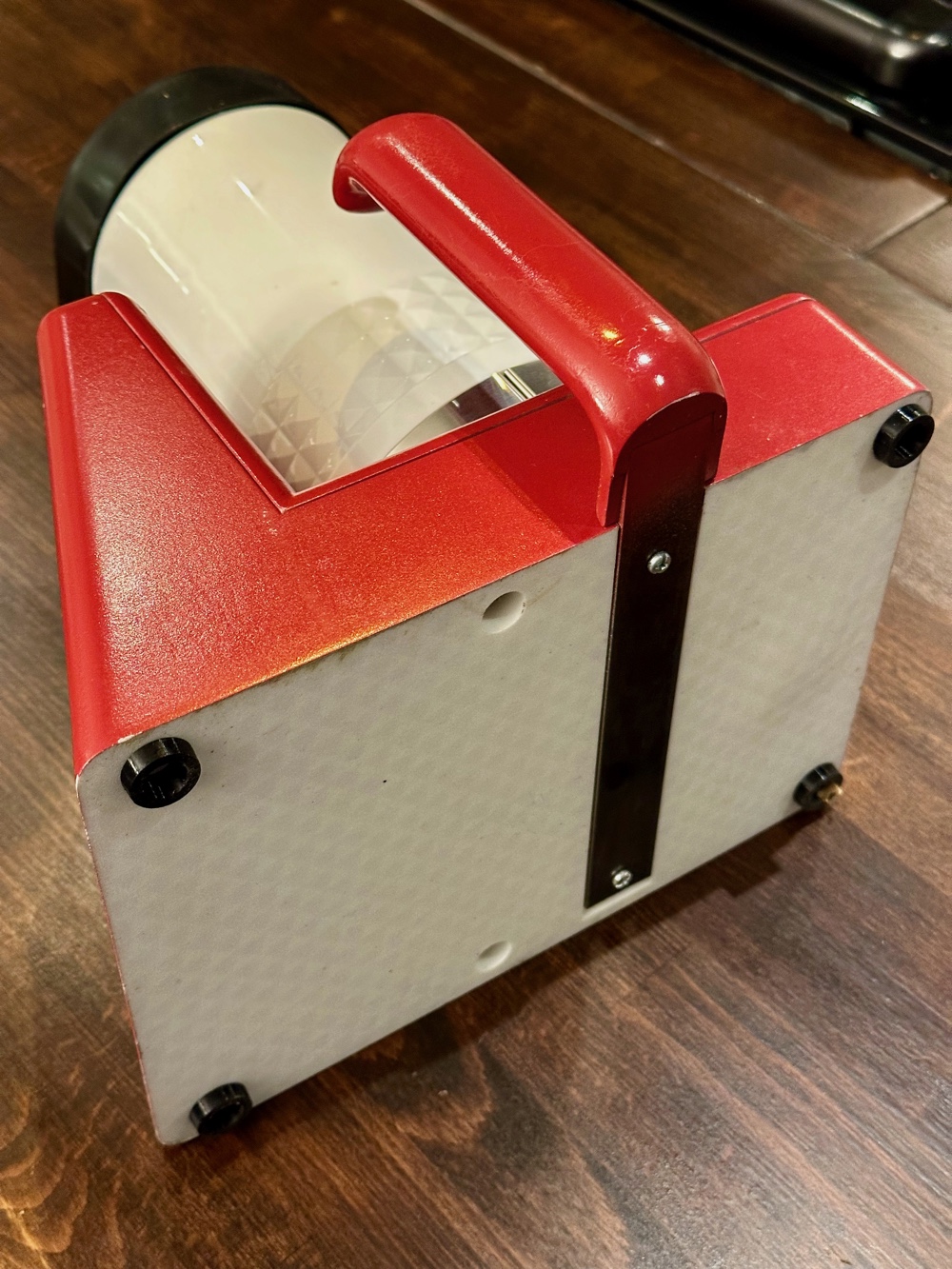 Bottom of the 3D-printed enclosure